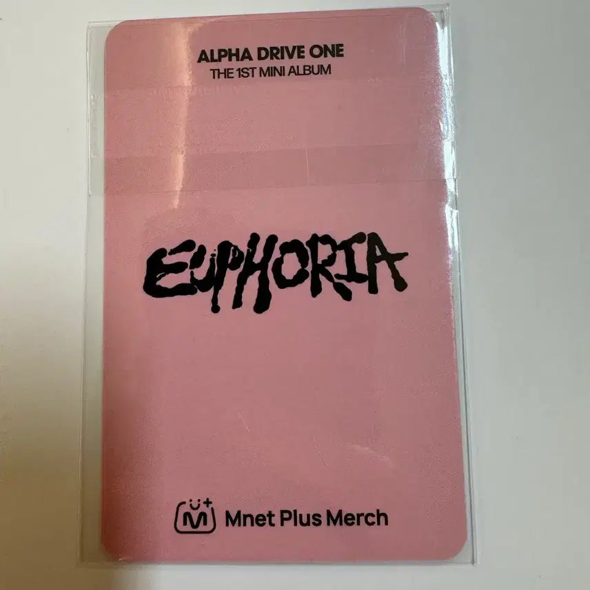 [BUNJANG] Alpha Drive One Euphoria Star Road Arno POB / 알파드라이브원 ad1 유포리아 스타로드 엠넷 플러스머치 특전 아르노