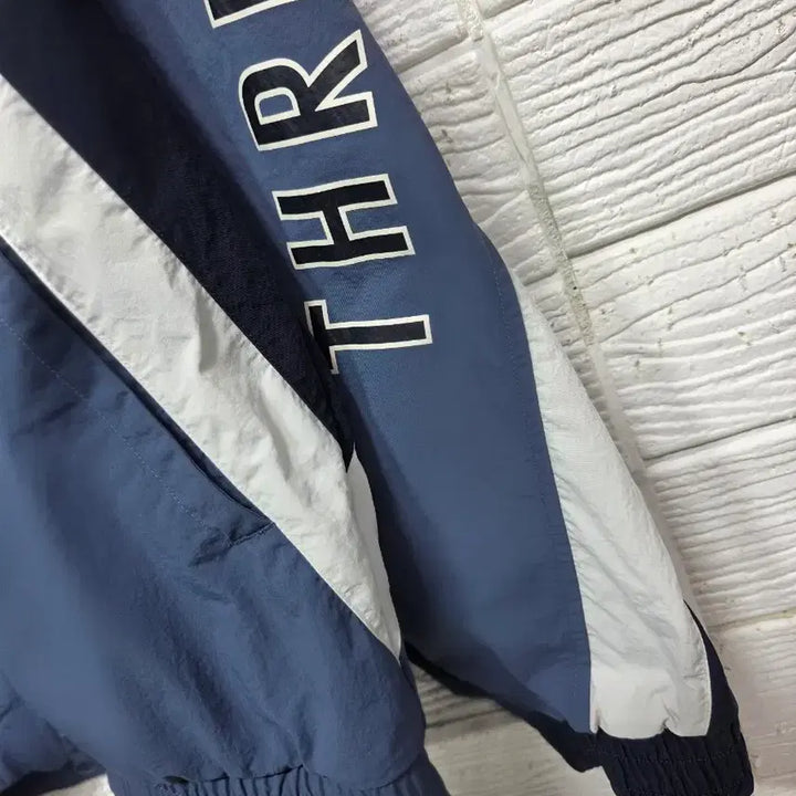 [BUNJANG] Adidas Wording Oversized Woven Jacket / 아디다스 워딩 오버싸이즈 우븐 자켓  90