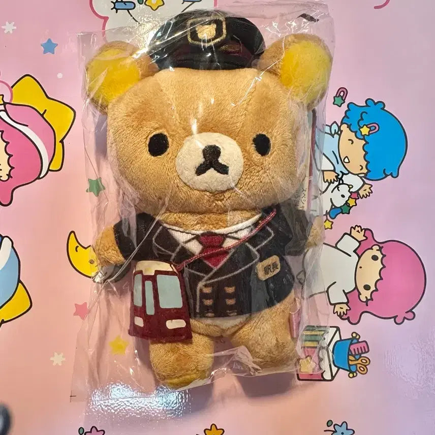 [BUNJANG] Rilakkuma Limited Edition Classic Plush Doll Osaka Hankyu Railway Collaboration / 고전 한정판 리락쿠마 인형 오사카 한큐전철 콜라보레이션