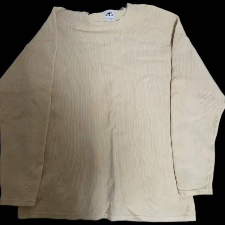 [BUNJANG] ZARA Waffle Knit Sweater (Ivory, Size L) / [판매] 자라(ZARA) 남성 와플 니트 (아이보리 / L사이즈)