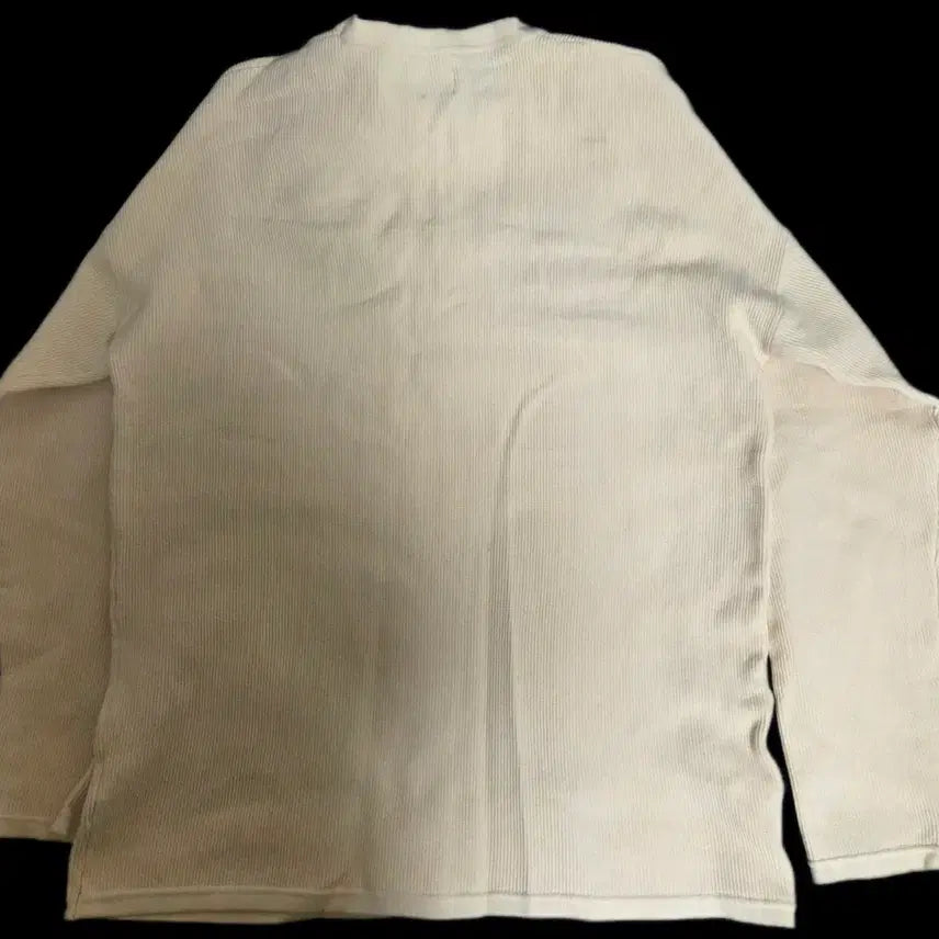 [BUNJANG] ZARA Waffle Knit Sweater (Ivory, Size L) / [판매] 자라(ZARA) 남성 와플 니트 (아이보리 / L사이즈)