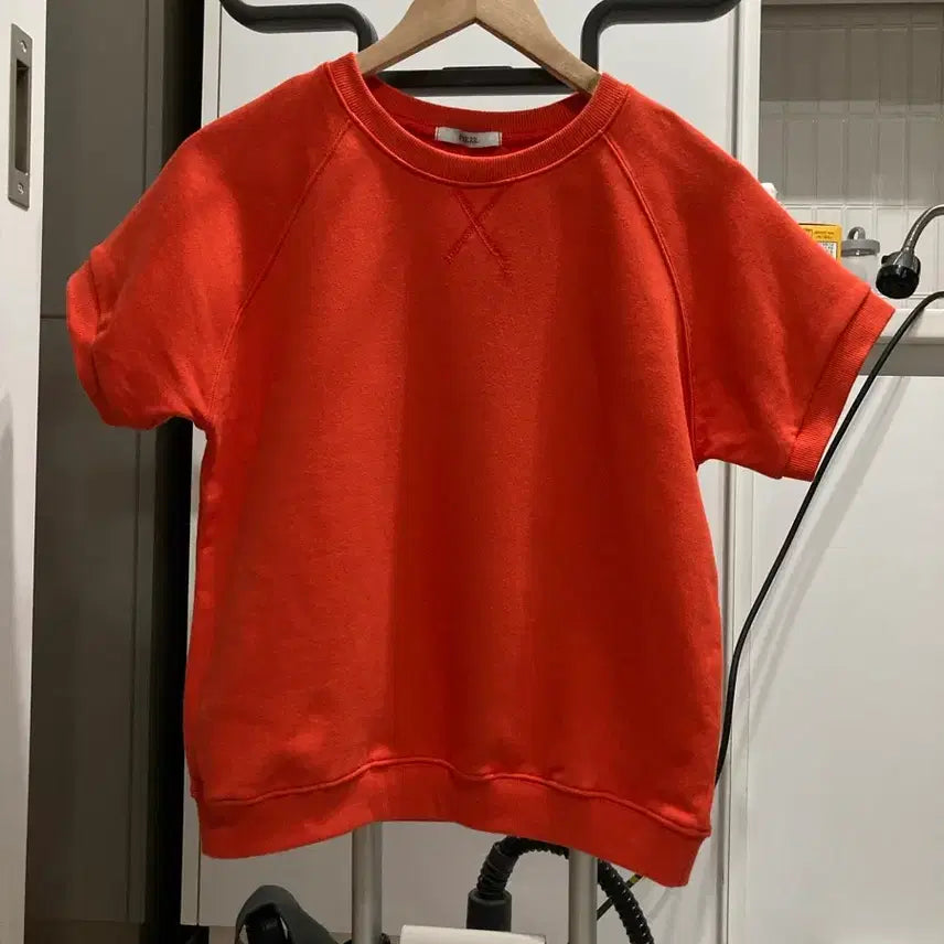 [BUNJANG] Short Sleeve Sweatshirt / 반팔 맨투맨