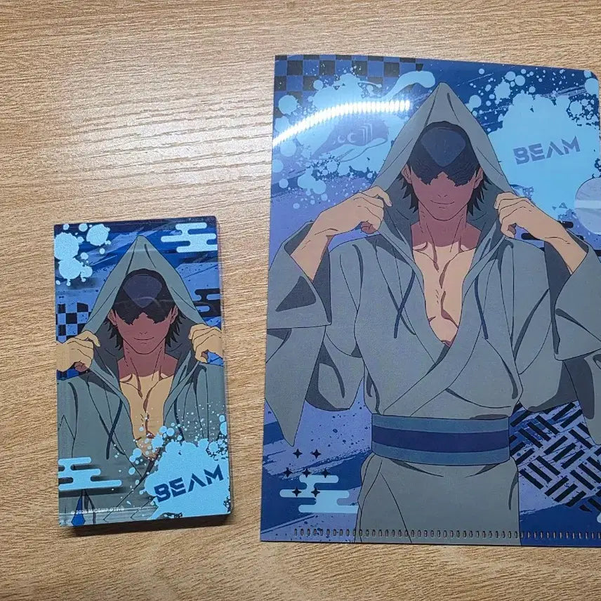 [BUNJANG] Chainsaw Man Beam Acrylic Block &amp; Clear File / 체인소맨 오마츠리 빔 아크릴블록&amp;클리어파일