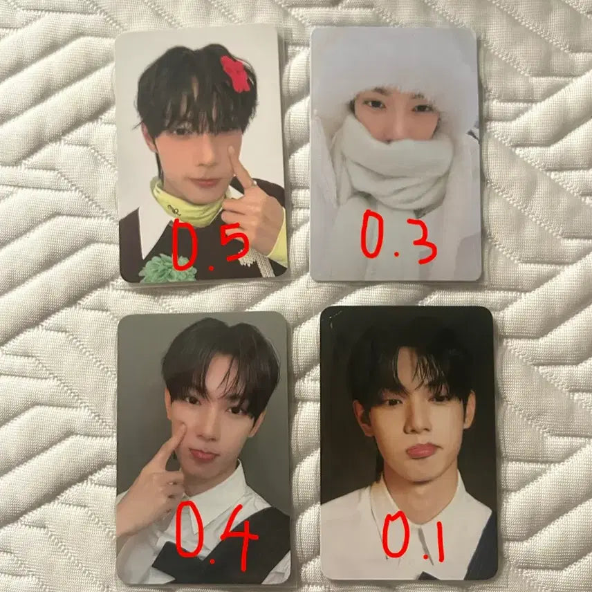 [BUNJANG] Lee Woojin Photocard / 최립우 포카 판매