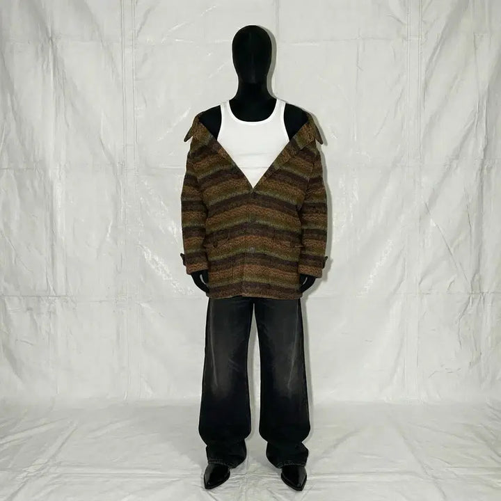 [BUNJANG] Newline Coat / newline coat