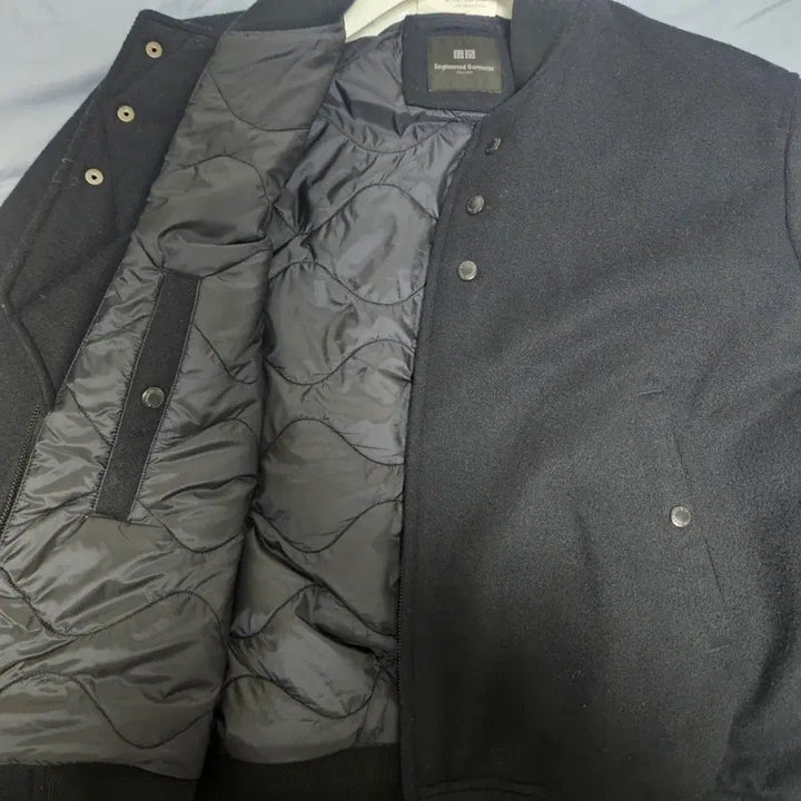 [BUNJANG] Uniqlo Engineered Garments Bomber Jacket (Navy) XL / [택포]유니클로 엔지니어드 가먼츠 봄버 자켓 네이비XL