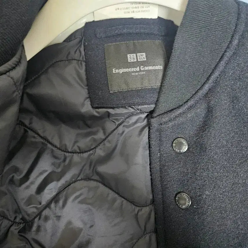 [BUNJANG] Uniqlo Engineered Garments Bomber Jacket (Navy) XL / [택포]유니클로 엔지니어드 가먼츠 봄버 자켓 네이비XL