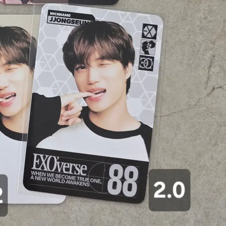 [BUNJANG] EXO Kai Special Trading Card / 엑소 카이 스페셜 트레카