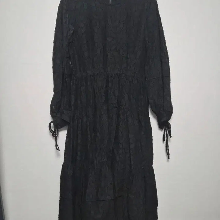 [BUNJANG] DUEL Black Lace Long Dress / 듀엘 블랙레이스 롱 원피스