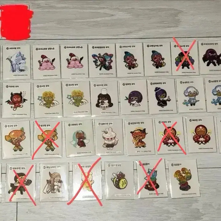 [BUNJANG] Cookie Run Kingdom Tteokbokki Sticker / 쿠키런 킹덤 띠부씰