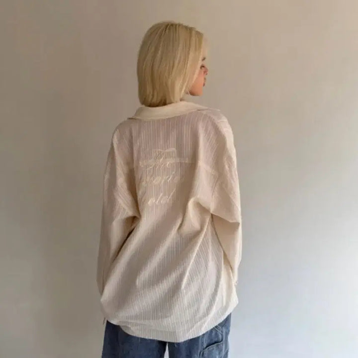 [BUNJANG] The Mysterious Hotel Bohemian Cut-off Shirt / 더미스테리어스호텔 보헤미안 컷오프 셔츠