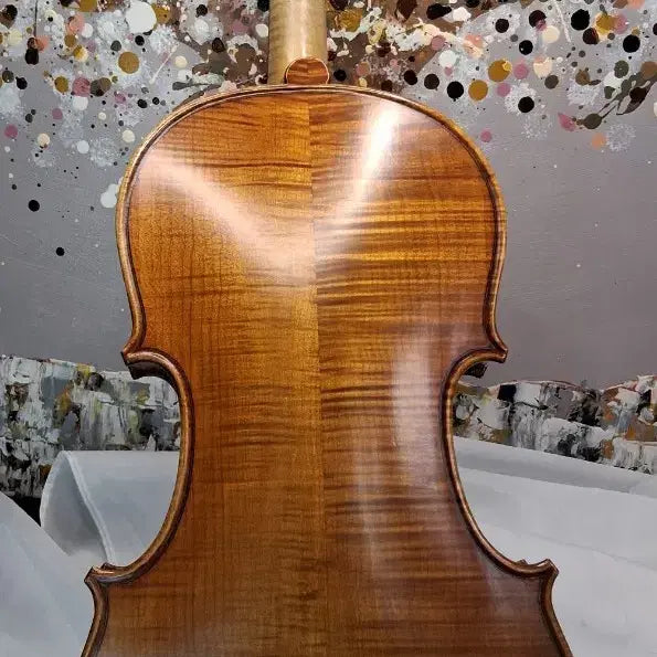 [BUNJANG] Handmade 4/4 Violin (Unused Components) - Natural Wood / 수제 4/4 바이올린 (구성품 미사용)