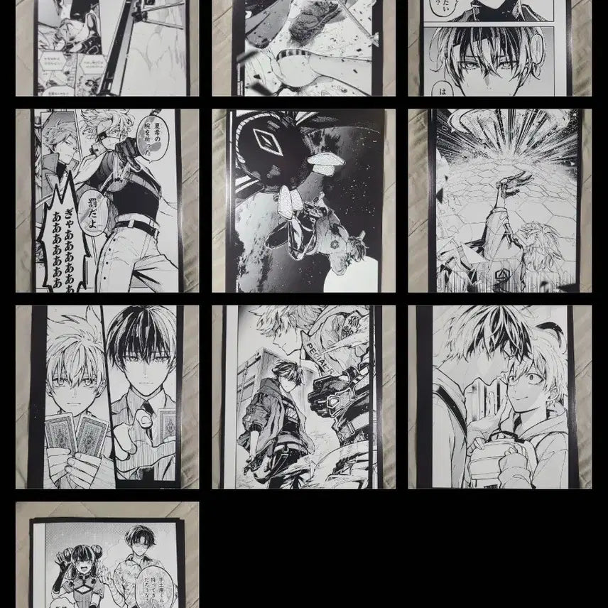 [BUNJANG] Tokyo Aliens Original Illustration Scene Card Bundle Set / 일괄)도쿄에일리언즈 원화명장면카드 아키라쇼우레이지나츠키유엔메이메이 특전