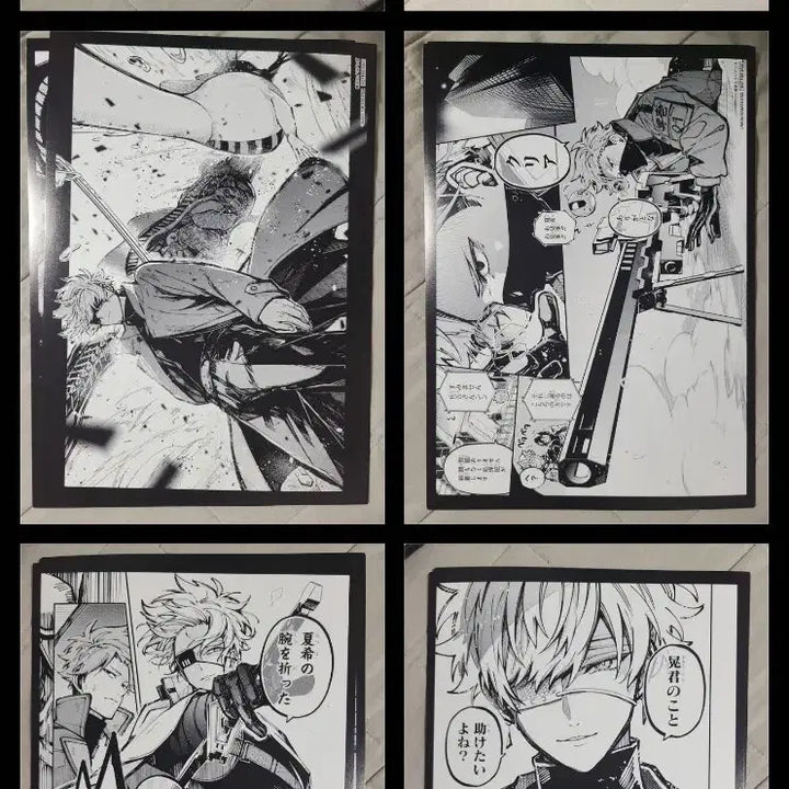 [BUNJANG] Tokyo Aliens Original Illustration Scene Card Akira/Shou/Rei/Gina Bundle Set / 일괄)도쿄에일리언즈 원화명장면카드 아키라쇼우레이지나츠키 특전 도엘리