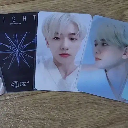 [BUNJANG] Baekhyun Beyond Live AR Ticket &amp; Postcard Set / 백현 비욘드라이브 포카 AR티켓 엽서