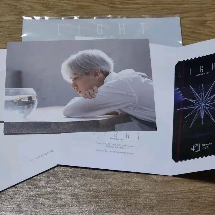 [BUNJANG] Baekhyun Beyond Live AR Ticket &amp; Postcard Set / 백현 비욘드라이브 포카 AR티켓 엽서