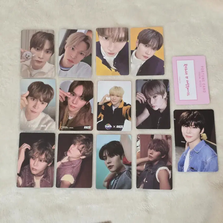 [BUNJANG] RIIZE Eunseok Bundle Set Photocard / [일괄] 라이즈 은석 포토카드 포카 (라이징 허그 에뛰드 환타 포토팩 등