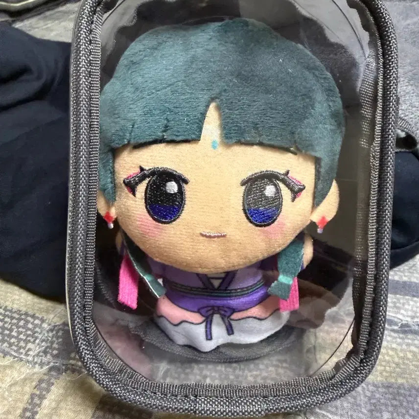 [BUNJANG] The Apothecary Diaries Maomao Chibi Plushie and Pouch Set / 약사의 혼잣말 마오마오 월정 치비구루미+파우치