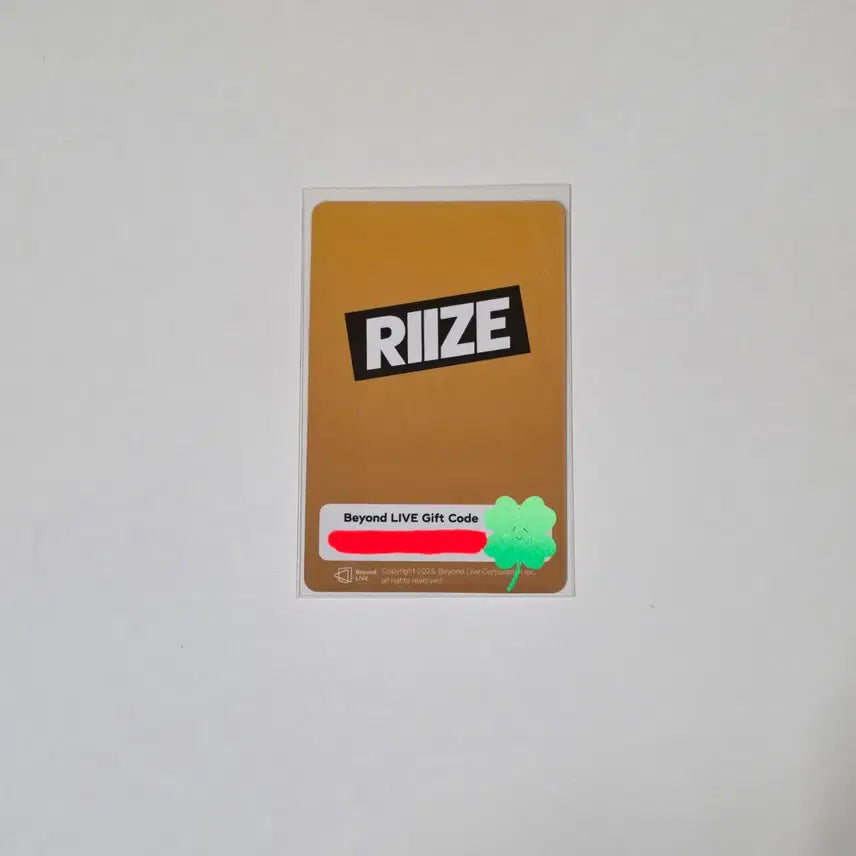 [BUNJANG] RIIZE Eunseok Beyond Live Gift Photocard / 라이즈 은석 비욘드라이브 기프트 포토카드 Beyond Live gift