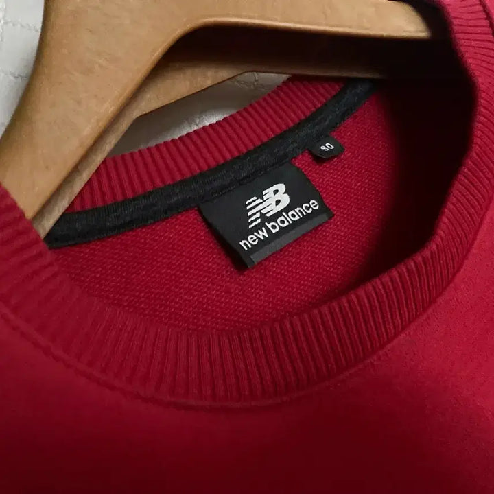 [BUNJANG] New Balance Red Sweatshirt / 뉴발란스 레드 맨투맨