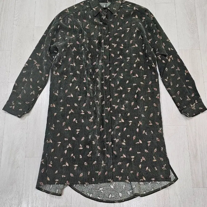 [BUNJANG] Corduroy Pattern Shirt Dress / 골덴 패턴 셔츠형 원피스