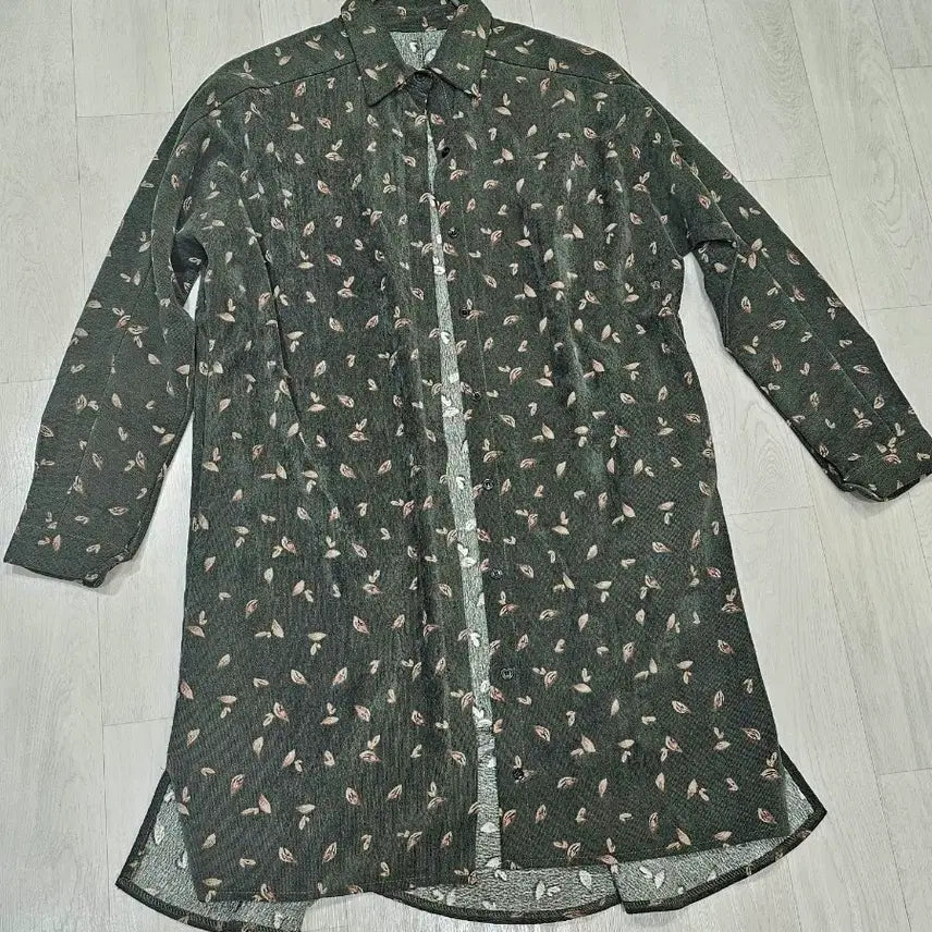 [BUNJANG] Corduroy Pattern Shirt Dress / 골덴 패턴 셔츠형 원피스