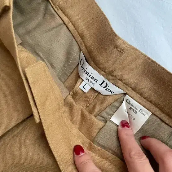 [BUNJANG] Christian Dior Sports Brown Pants (M) / [정품/ 크리스찬 디올 스포츠/ 득템가] 엣지있는 브라운 팬츠 m