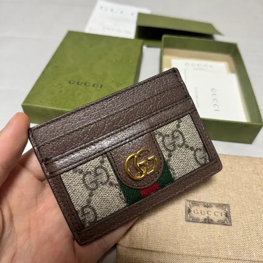 [SOLD OUT] [미사용 새상품/정품] 구찌 오피디아 카드지갑