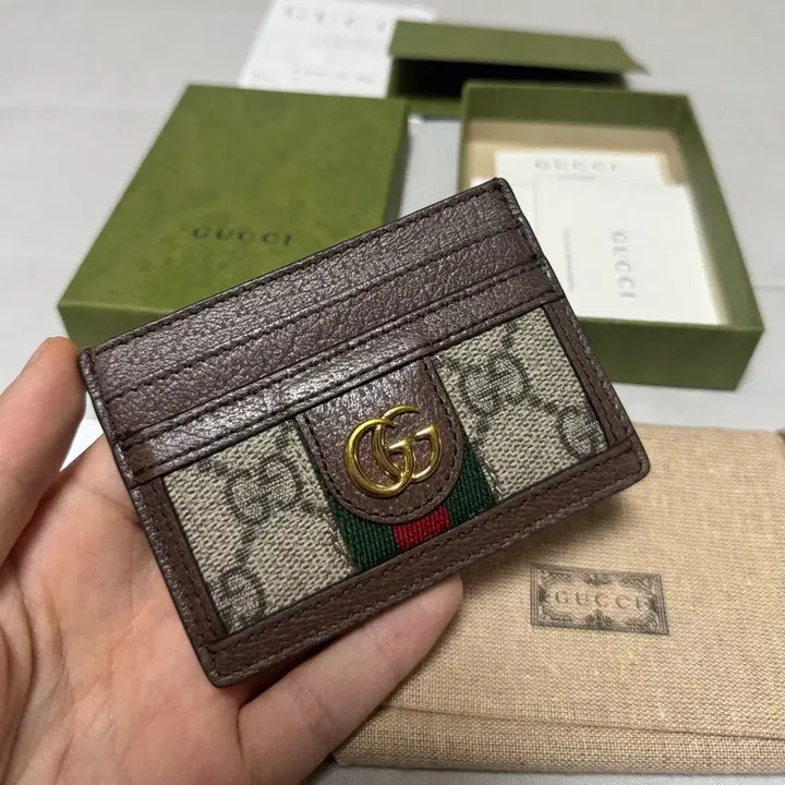 [SOLD OUT] [미사용 새상품/정품] 구찌 오피디아 카드지갑