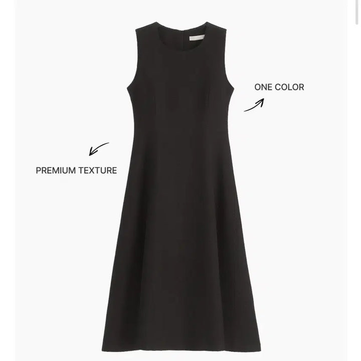 [BUNJANG] Attrangs Pearl Flare Black Bustier Dress / 아뜨랑스 펄플레어 블랙 뷔스티에 원피스 하객룩 교생룩 s