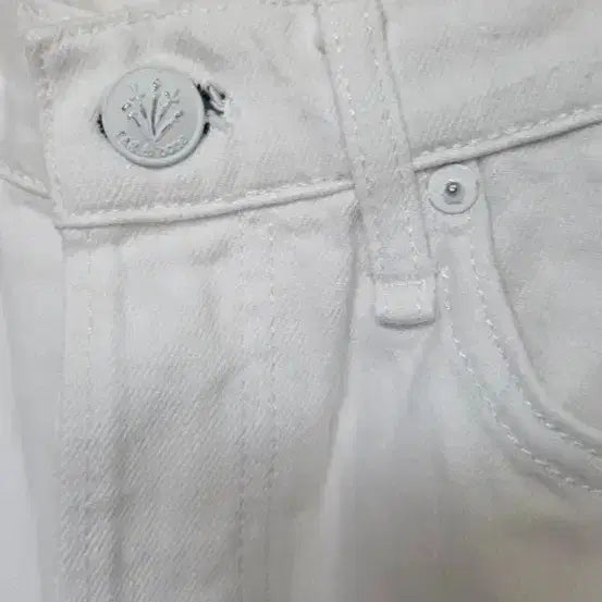 [BUNJANG] Rag &amp; Bone White Wide Denim Pants / 랙앤본 화이트 와이드 데님팬츠