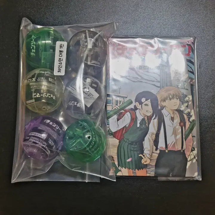 [SOLD OUT] 미개봉) 체인소맨 대롱 1탄 전종+소책자 57,000
