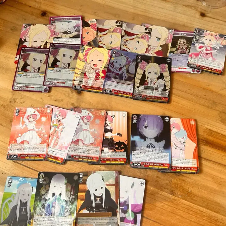 [BUNJANG] Re:Zero Emilia Ram Rem Subaru Beatrice Echidna Goods / 리제로 지류 판매 에밀리아 람 렘 스바루 베아트리스 에키드나