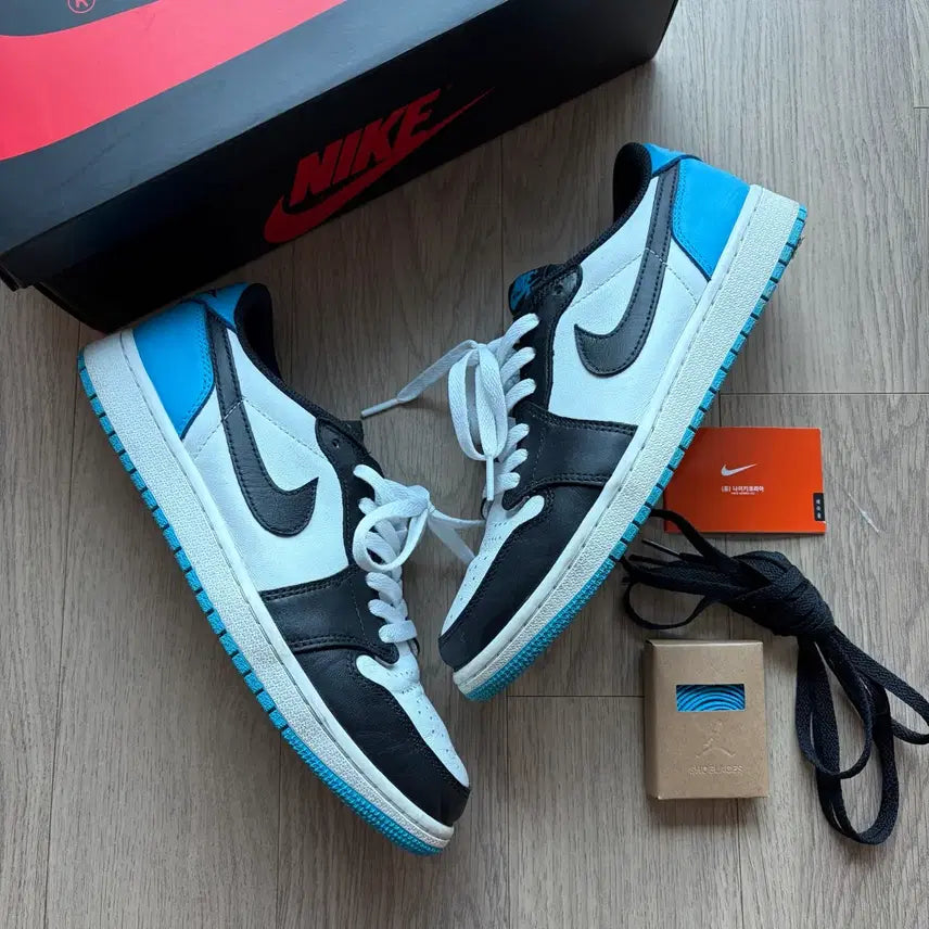 [SOLD OUT] 에어조던1 로우 파우더 블루 270mm