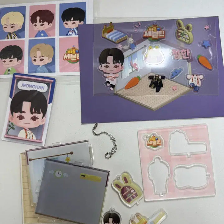 [BUNJANG] SEVENTEEN Jeonghan Diorama Acrylic Puzzle / 세븐틴 정한 퍼즐세븐틴 디오라마 아크릴퍼즐