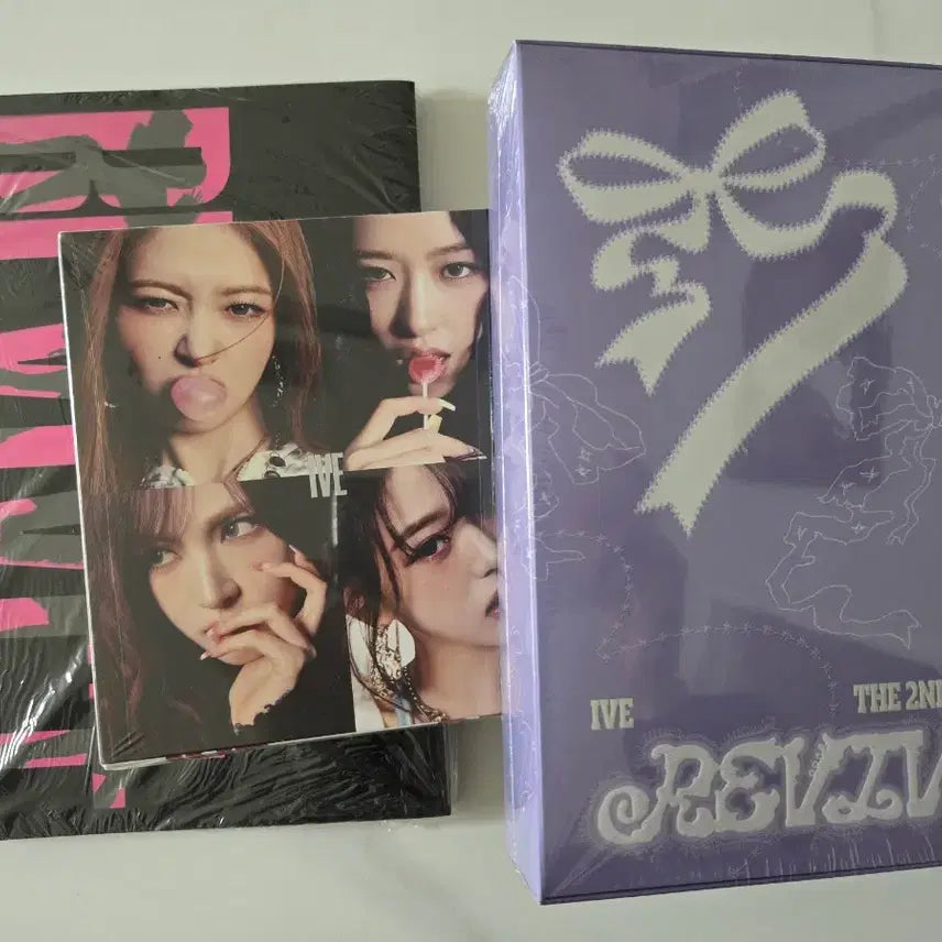 [BUNJANG] IVE Re-Vive Album 3-Piece Set / 새제품) 아이브 리바이브 앨범 3종 세트 (뱅어스 챌린저스 러브드)