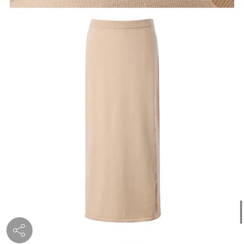 [BUNJANG] Gangjame Unbalance Two-Way Knit Beige Set / 강자매 언발란스 투웨이 니트 셋업 베이지