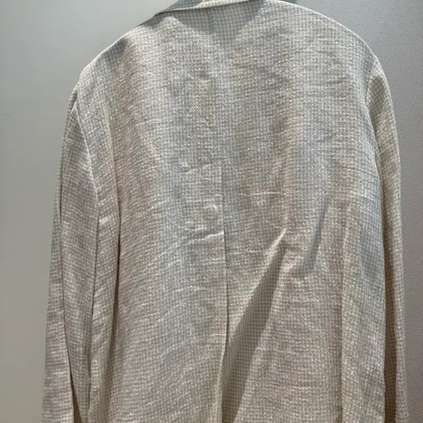 [BUNJANG] BEAKER Ivory Check Blazer / BEAKER 아이보리 체크 자켓 (000사이즈)