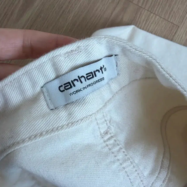[BUNJANG] Carhartt Ivory Derby Pant / 칼하트 아이보리 진