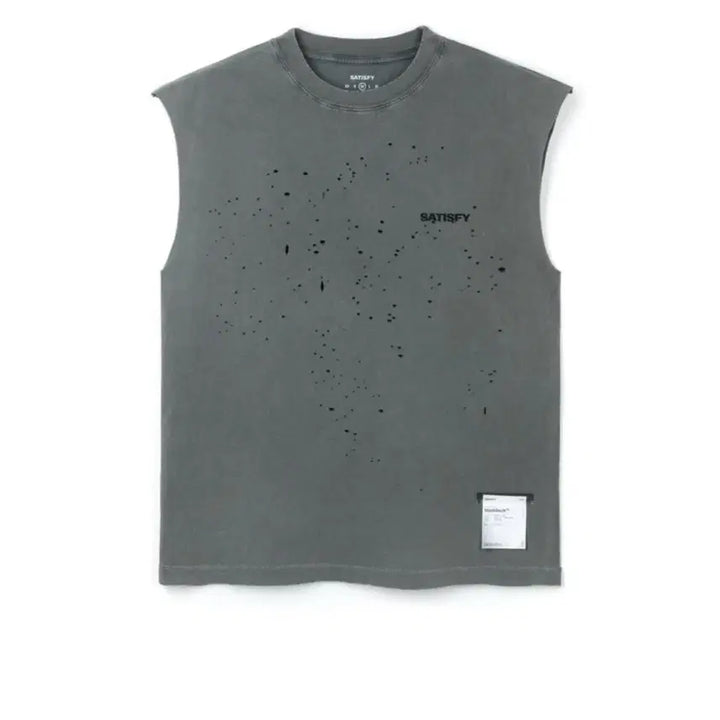 [BUNJANG] Satispy Moss Check Muscle T-Shirt XL / 새티스파이 모스체크 머슬티 XL