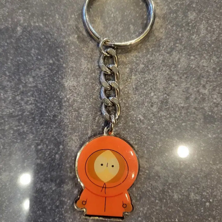 [BUNJANG] South Park Kenny Badge and Keyring Bundle Set / 사우스파크 케니 뱃지키링 정품 일괄