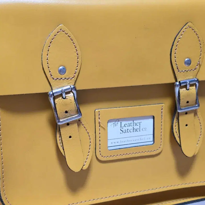 [BUNJANG] The Leather Satchel 15-Inch Leather Satchel Bag / (영국 브랜드, 실착 10회 이하) 더레더사첼 15인치