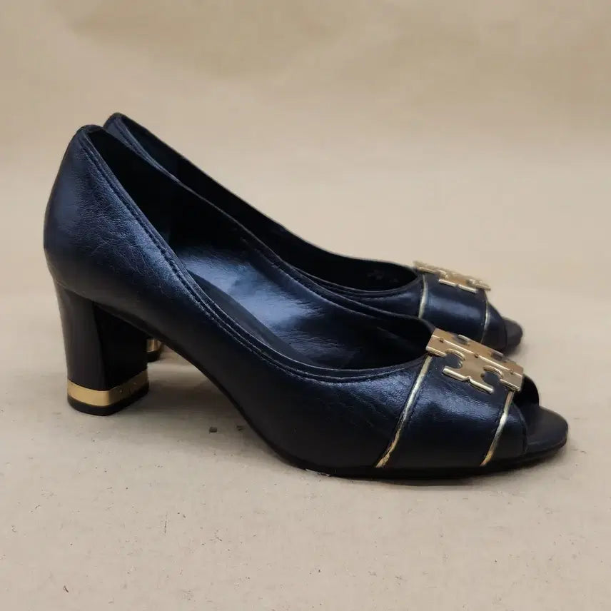 [BUNJANG] Tory Burch Amanda Wedge Heels 7cm Black Size 240 / 토리버치 아만다 웨지힐7m 240 굽7