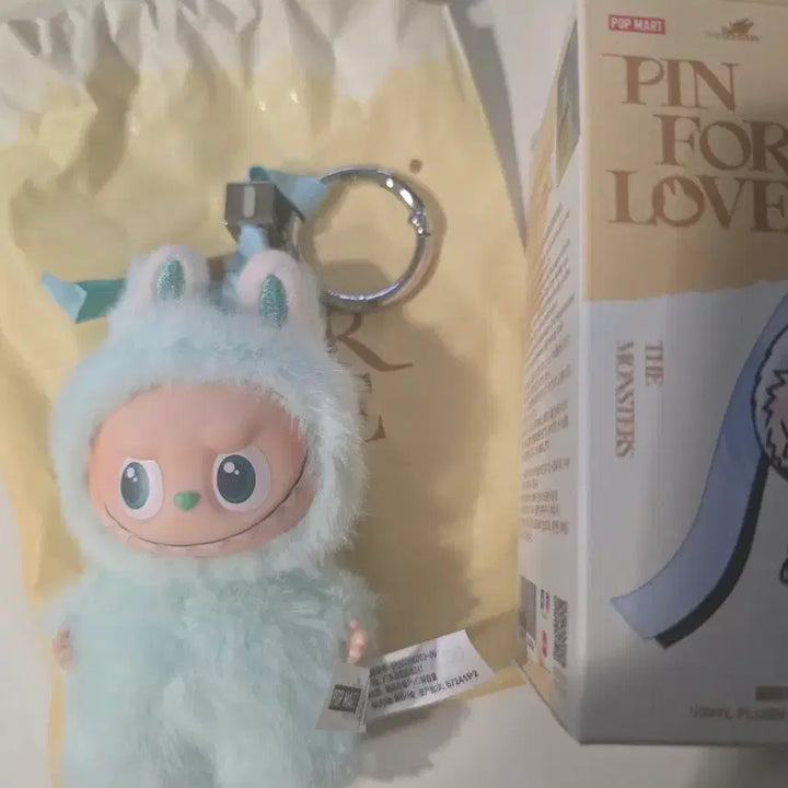 [BUNJANG] Pop Mart Labubu Password Series Mini Keychain I / 팝마트 라부부 비밀번호 시리즈 미니 키링 I