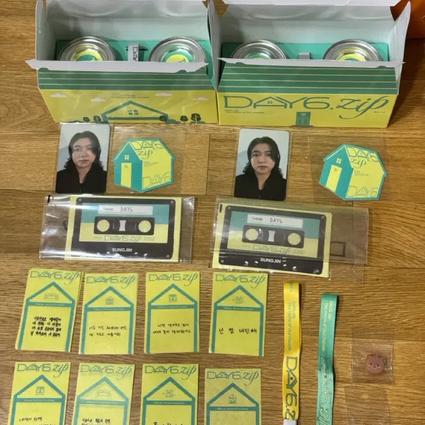 [BUNJANG] DAY6 DAY6.zip Exhibition Gift Set / 데이식스 DAY6.zip 전시회 기프트+팔찌+컨페티 8종+지비츠