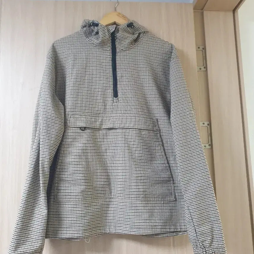 [BUNJANG] ZARA Anorak Half-Zip Hoodie / ZARA  아노락 후드 반집업