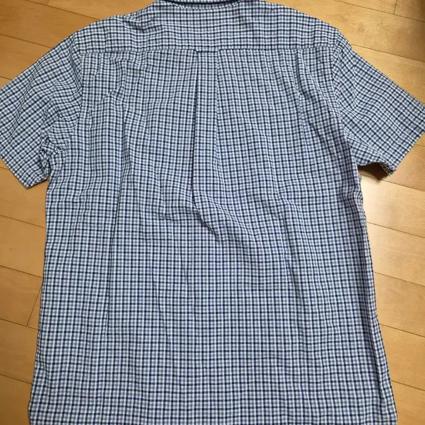 [BUNJANG] MUJI Checkered Short-Sleeve Shirt / 무인양품 반팔 체크 셔츠 남방 판매