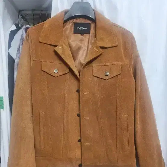 [BUNJANG] Dope Jayson Suede Trucker Jacket / 도프제이슨 스웨이드 트러커