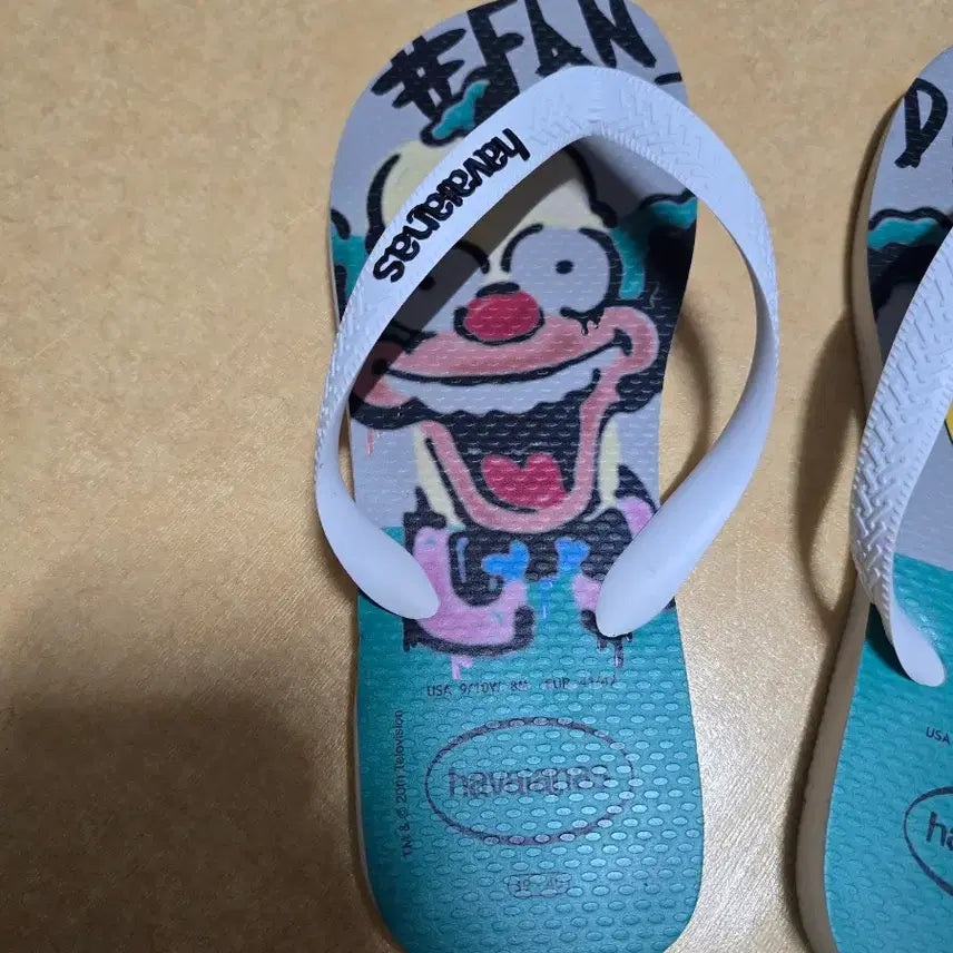 [BUNJANG] Havaianas Simpsons Flip-Flops EUR41/42 / 하바이아나스 심슨 플립플랍 EUR41/42 팝니다.