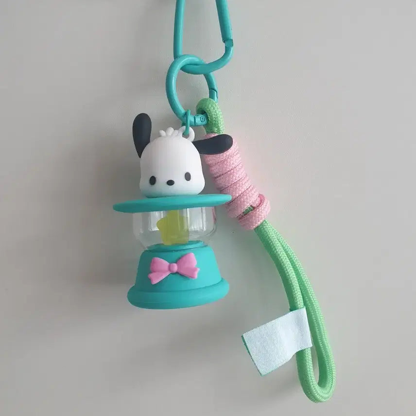 [BUNJANG] Sanrio Pochacco LED Lantern Figure Keychain / 산리오 포차코 LED 랜턴 피규어 키링 (새상품)
